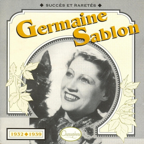 Couverture 1932-1939 de Germaine SABLON