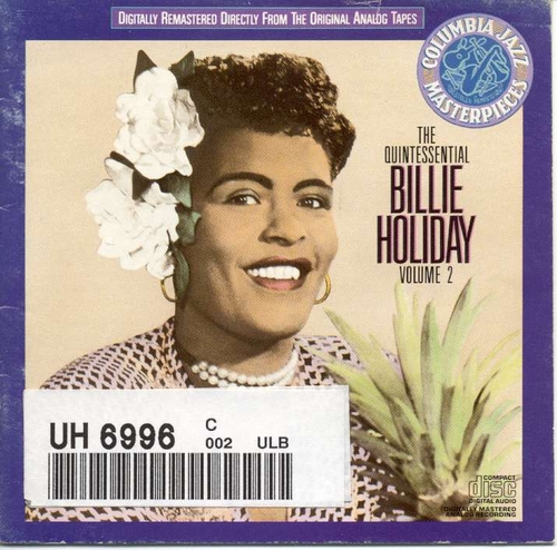Couverture THE QUINTESSENTIAL, VOL.2 de Billie HOLIDAY