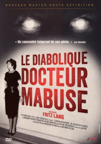 Couverture LE DIABOLIQUE DOCTEUR MABUSE de Fritz LANG