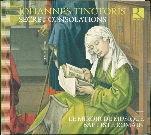 Couverture SECRET CONSOLATIONS de Johannes TINCTORIS
