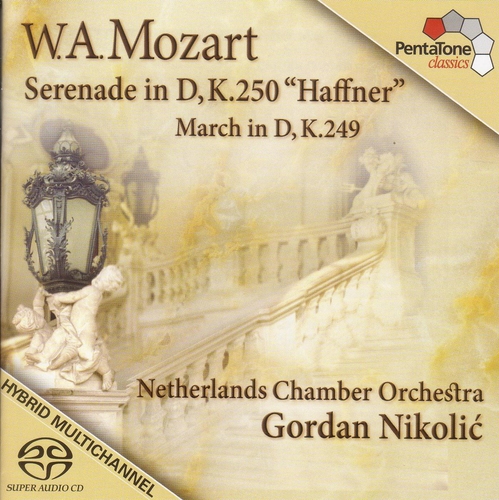 Couverture SERENADE 7 "HAFFNER" / MARCHE Ré MAJ. K.249 de Wolfgang Amadeus MOZART