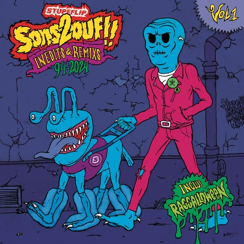 Couverture SONS2OUF!! INÉDITS & REMIXS 94-2024 de STUPEFLIP