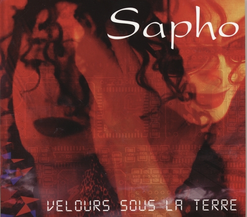 Couverture VELOURS SOUS LA TERRE de SAPHO
