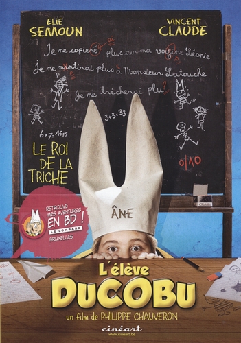 Couverture L'ÉLÈVE DUCOBU de Philippe de CHAUVERON