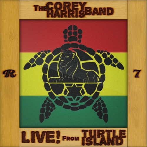 Couverture LIVE! FROM TURTLE ISLAND de THE COREY HARRIS BAND