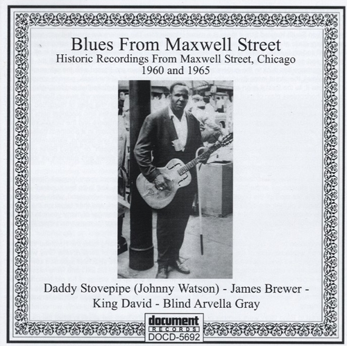 Couverture BLUES FROM MAXWELL STREET (HISTORIC RECORDINSGS FROM MAXWELL