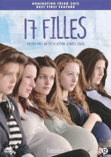 Couverture 17 FILLES de Delphine COULIN