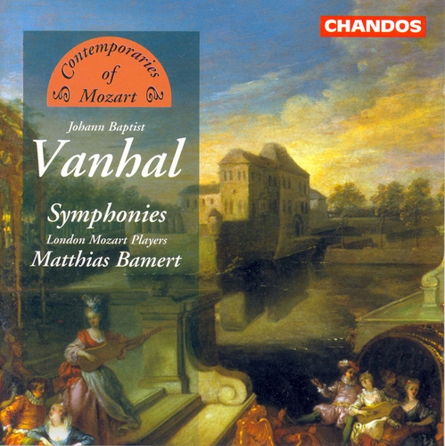 Couverture SYMPHONIES SOL MIN., RE MAJ., DO MIN. de Johann Baptist VANHAL