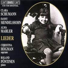 Couverture LIEDER (+ FANNY MENDELSSOHN, ALMA MAHLER) de Clara SCHUMANN-WIECK