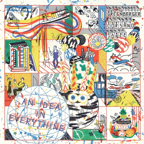 Couverture AN IDEA IN EVERYTHING de David GREENBERGER, GLENN JONES, CHRIS CORSANO