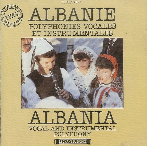 Couverture ALBANIE: POLYPHONIES VOCALES ET INSTRUMENTALES