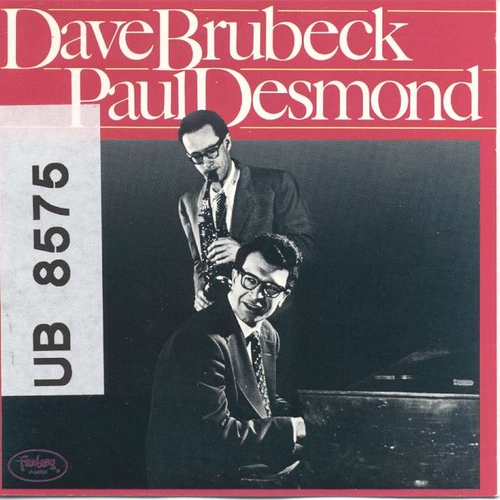 Couverture DAVE BRUBECK/PAUL DESMOND de Dave BRUBECK