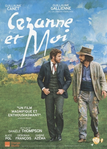 Couverture CÉZANNE ET MOI de Danièle THOMPSON