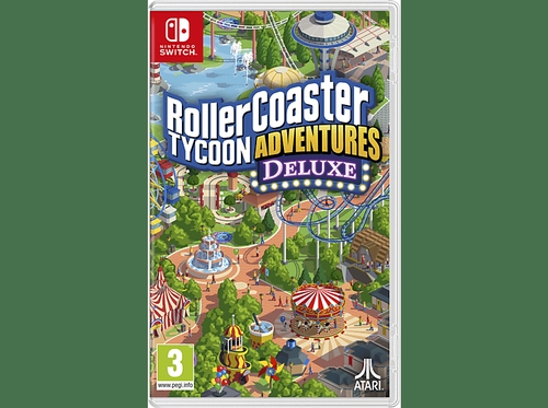 Couverture ROLLERCOASTER TYCOON ADVENTURES DELUXE