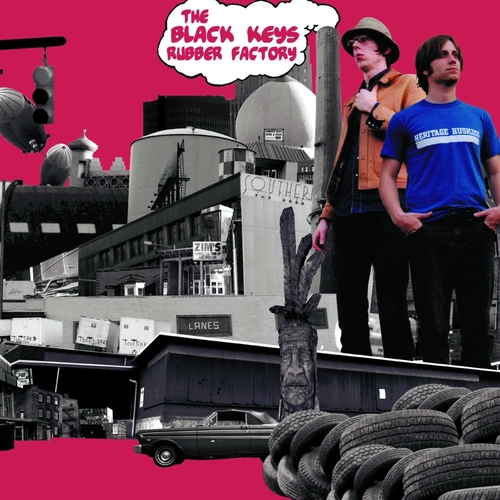 Couverture RUBBER FACTORY de THE BLACK KEYS