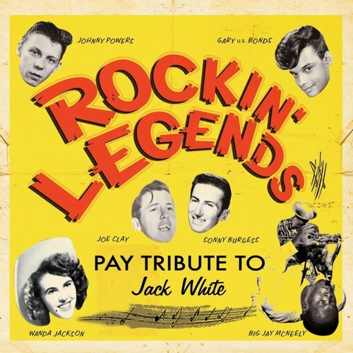 Couverture ROCKIN' LEGENDS PAY TRIBUTE TO JACK WHITE