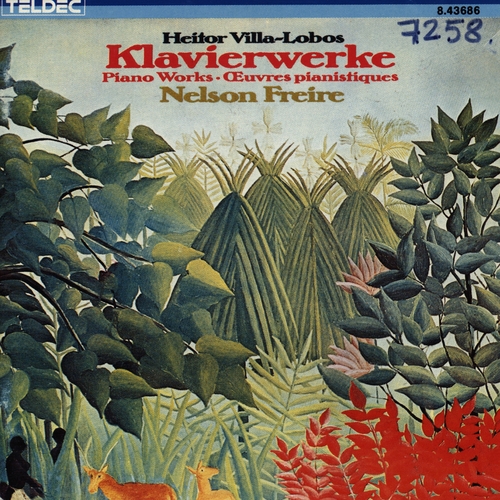 Couverture PIANO: A PROLE DO BEBE /PRELUDIO /AS TRES MARIAS /RUDEPOEMA de Heitor VILLA-LOBOS