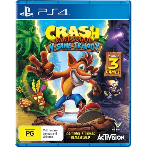 Couverture CRASH BANDICOOT N-SANE TRILOGY