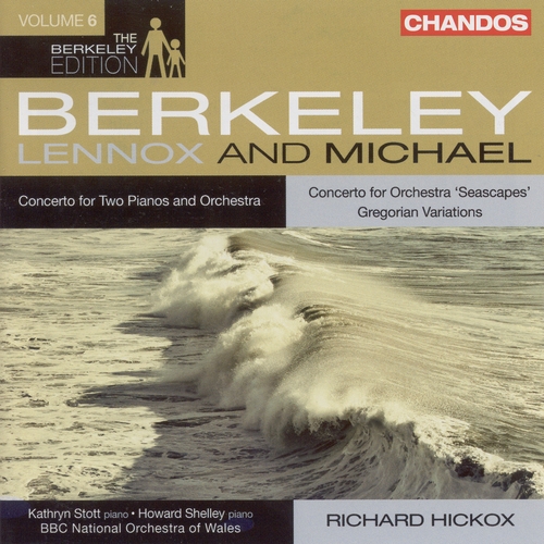 Couverture CONCERTO FOR ORCHESTRA (+ LENNOX BERKELEY) de Michael BERKELEY