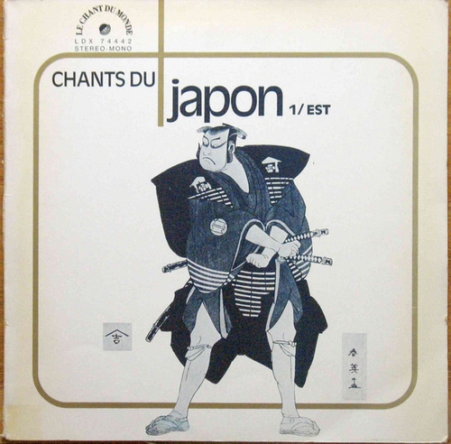 Couverture CHANTS DU JAPON 1 - EST