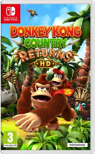 Couverture DONKEY KONG COUNTRY RETURNS HD
