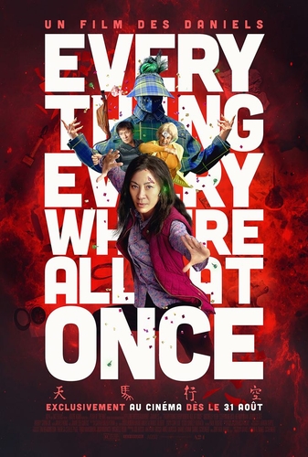 Couverture EVERYTHING EVERYWHERE ALL AT ONCE de Daniel KWAN