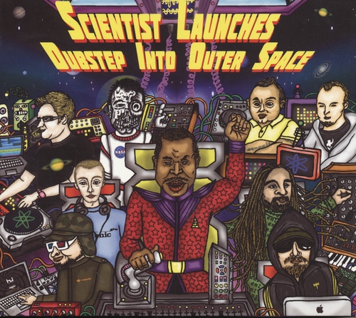 Couverture SCIENTIST LAUNCHES DUBSTEP INTO OUTER SPACE de DUB/DUBSTEP