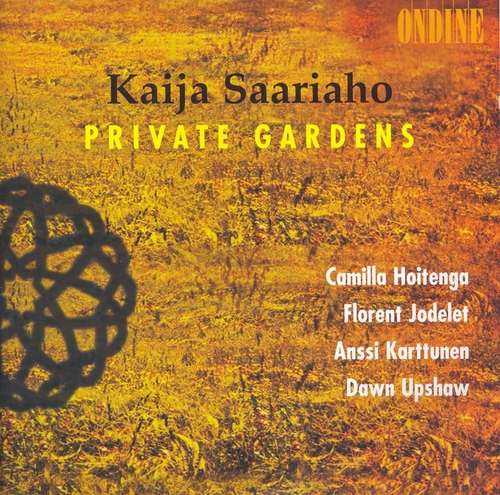 Couverture PRIVATE GARDENS de Kaija SAARIAHO