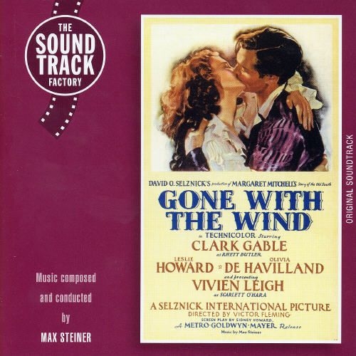 Couverture GONE WITH THE WIND de Max STEINER