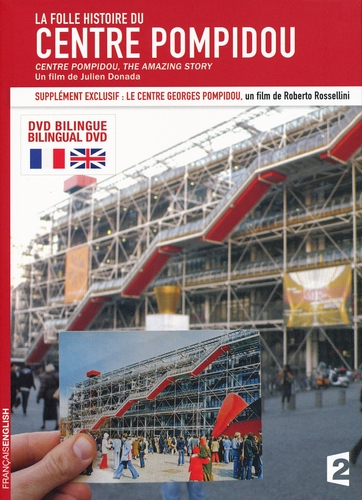 Couverture LA FOLLE HISTOIRE DU CENTRE POMPIDOU