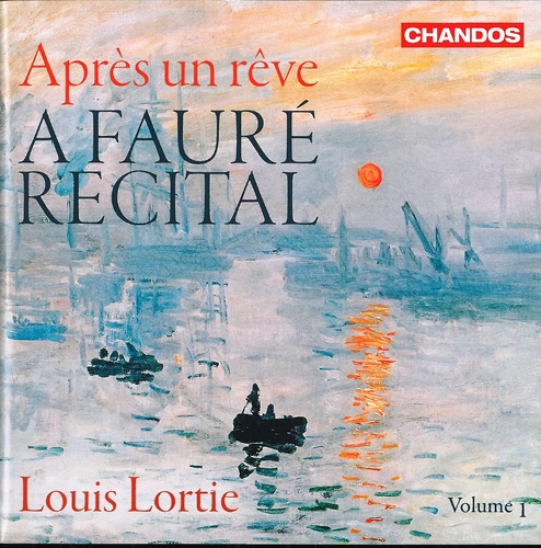 Couverture APRÈS UN RÊVE, A FAURE RECITAL de Gabriel FAURE