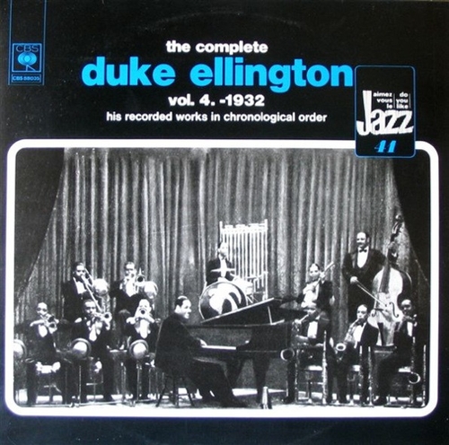 Couverture THE COMPLETE RECORDINGS, VOL.4: 1930-1932 de Duke ELLINGTON