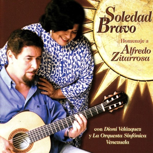 Couverture HOMENAJE A ALFREDO ZITARROSA de Soledad BRAVO