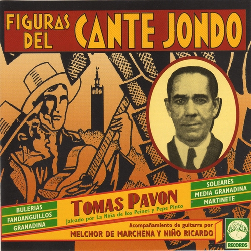 Couverture FIGURAS DEL CANTE JONDO: TOMAS PAVON de Tomas PAVON