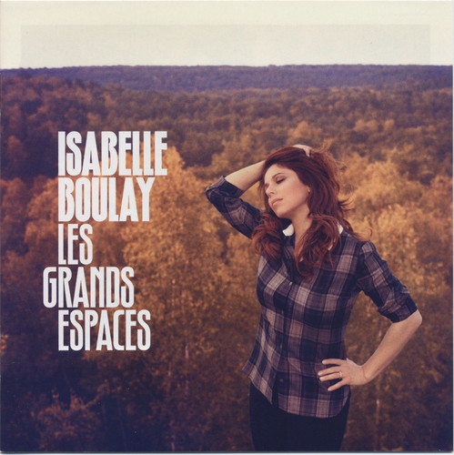 Couverture LES GRANDS ESPACES de Isabelle BOULAY