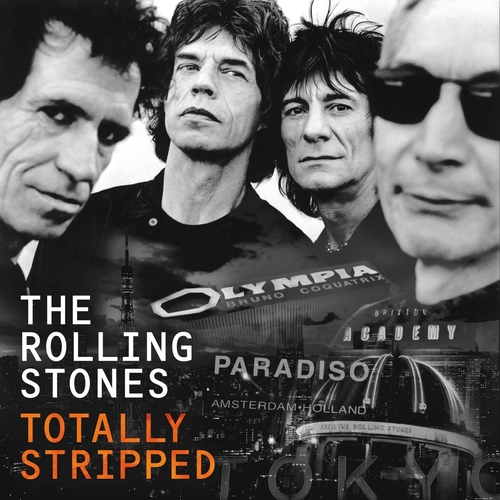 Couverture TOTALLY STRIPPED de THE ROLLING STONES