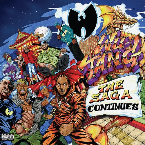Couverture THE SAGA CONTINUES de WU-TANG CLAN
