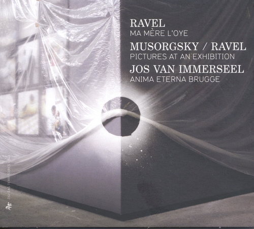 Couverture TABLEAUX D'UNE EXPOSITION (+ RAVEL) de Modeste MOUSSORGSKY