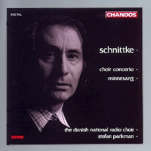 Couverture CONCERTO POUR CHOEUR / MINNESANG de Alfred Garrijévitch SCHNITTKE