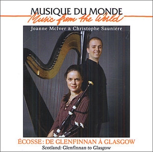 Couverture ECOSSE: DE GLENFINNAN À GLASGOW de Joanne MCIVER & CHRISTOPHE SAUNIÈRE