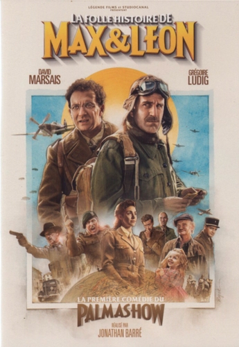 Couverture LA FOLLE HISTOIRE DE MAX ET LÉON de Jonathan BARRÉ