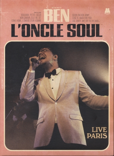 Couverture LIVE PARIS de BEN L'ONCLE SOUL
