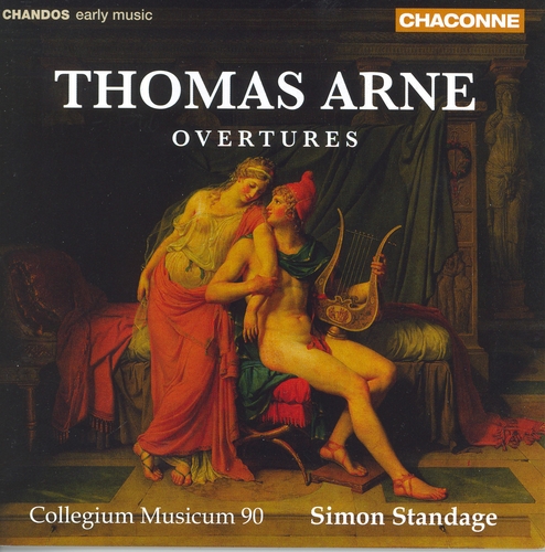 Couverture OUVERTURES de Thomas Augustine ARNE