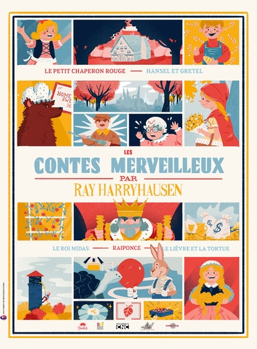 Couverture CONTES MERVEILLEUX PAR RAY HARRYHAUSEN de Ray HARRYHAUSEN