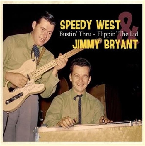 Couverture BUSTIN' THRU - FLIPPIN' THE LID de Speedy WEST & JIMMY BRYANT
