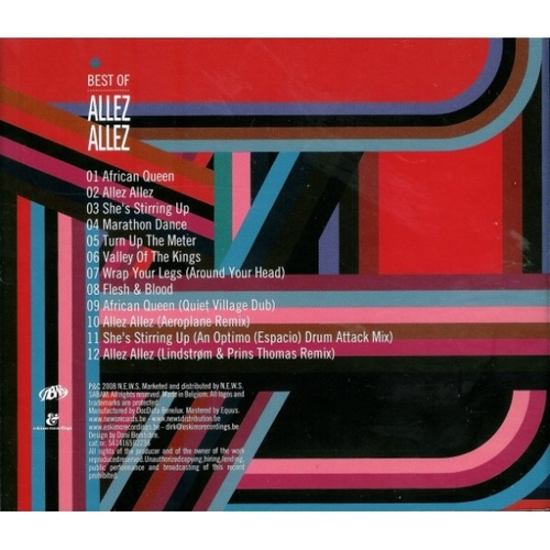 Couverture BEST OF ALLEZ ALLEZ de ALLEZ ALLEZ