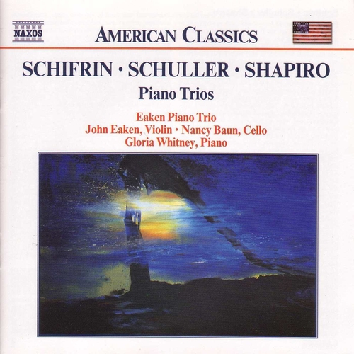Couverture PIANO TRIO (+ SCHULLER, SHAPIRO) de Lalo SCHIFRIN