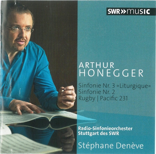 Couverture SYMPHONIE 2 & 3/ RUGBY/ PACIFIC 231 de Arthur HONEGGER