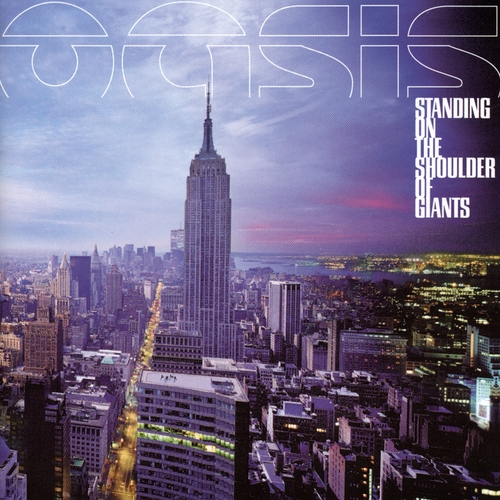 Couverture STANDING ON THE SHOULDER OF GIANTS de OASIS