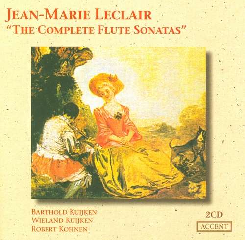 Couverture SONATES FLUTES (INTEGRALE) de Jean-Marie LECLAIR